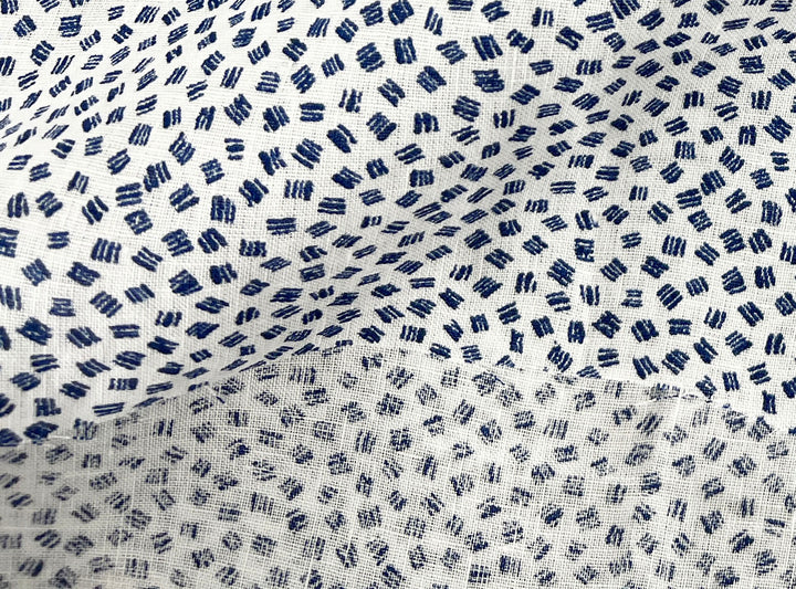 On-Demand Print | 100% Linen Fabric, Lightweight, Plain Weave, 52–53" Wide