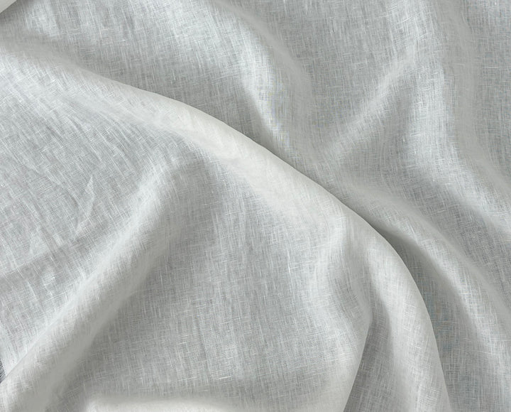 On-Demand Print | 100% Linen Fabric, Lightweight, Plain Weave, 52–53" Wide