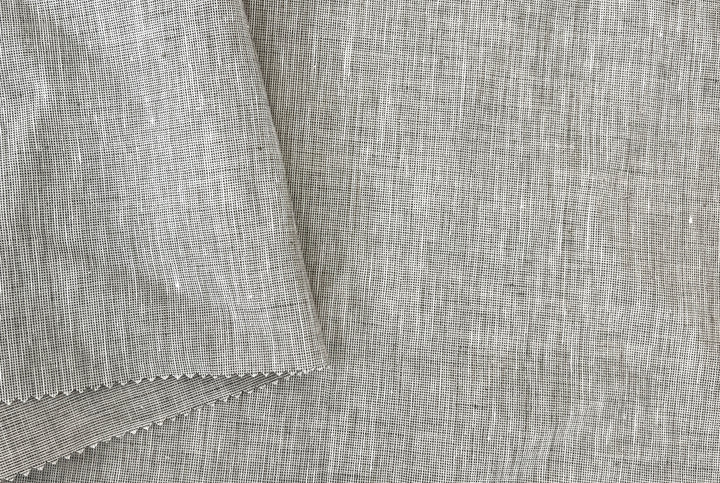 Linen Polyester Blend Fabric – Pre-Washed, Medium Weight, Slightly Crisp 3506