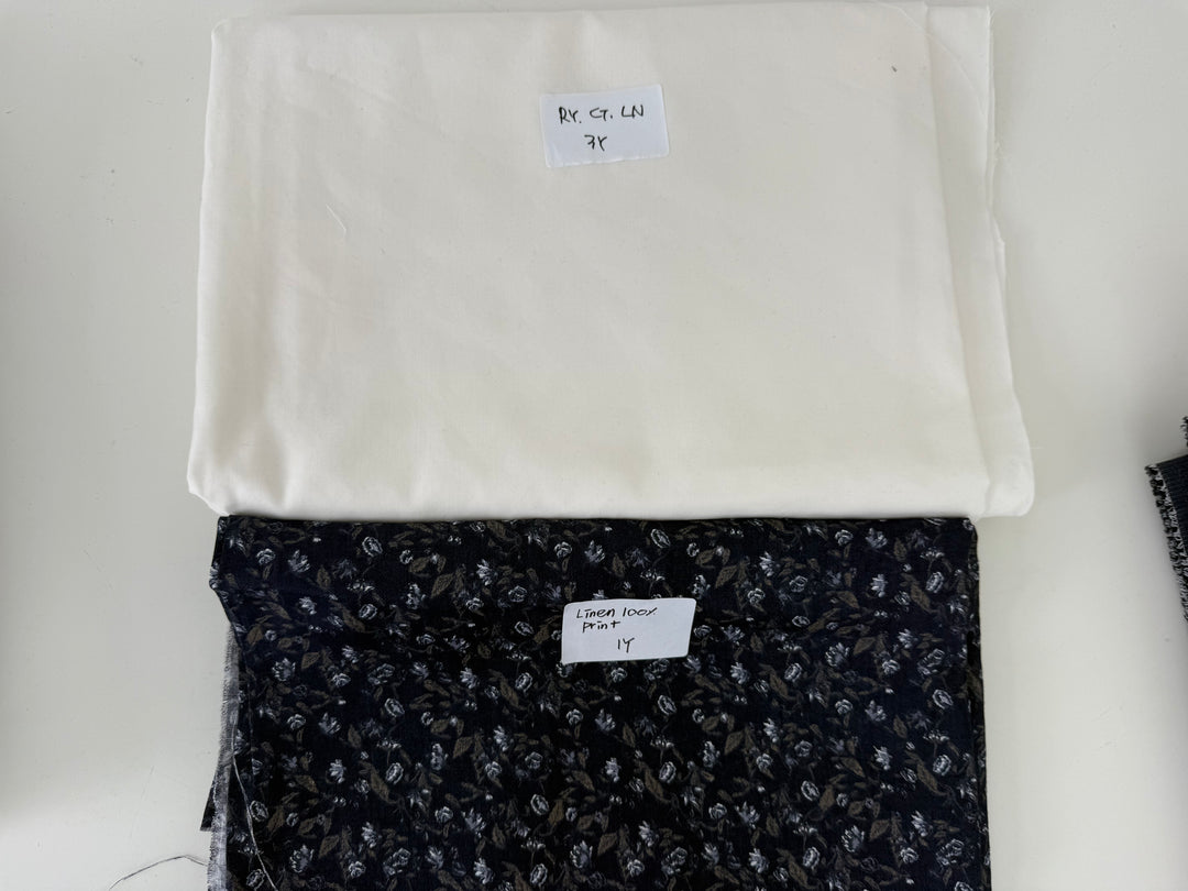 24.5y of Woven Fabric of Linen - Surprise Box No.48