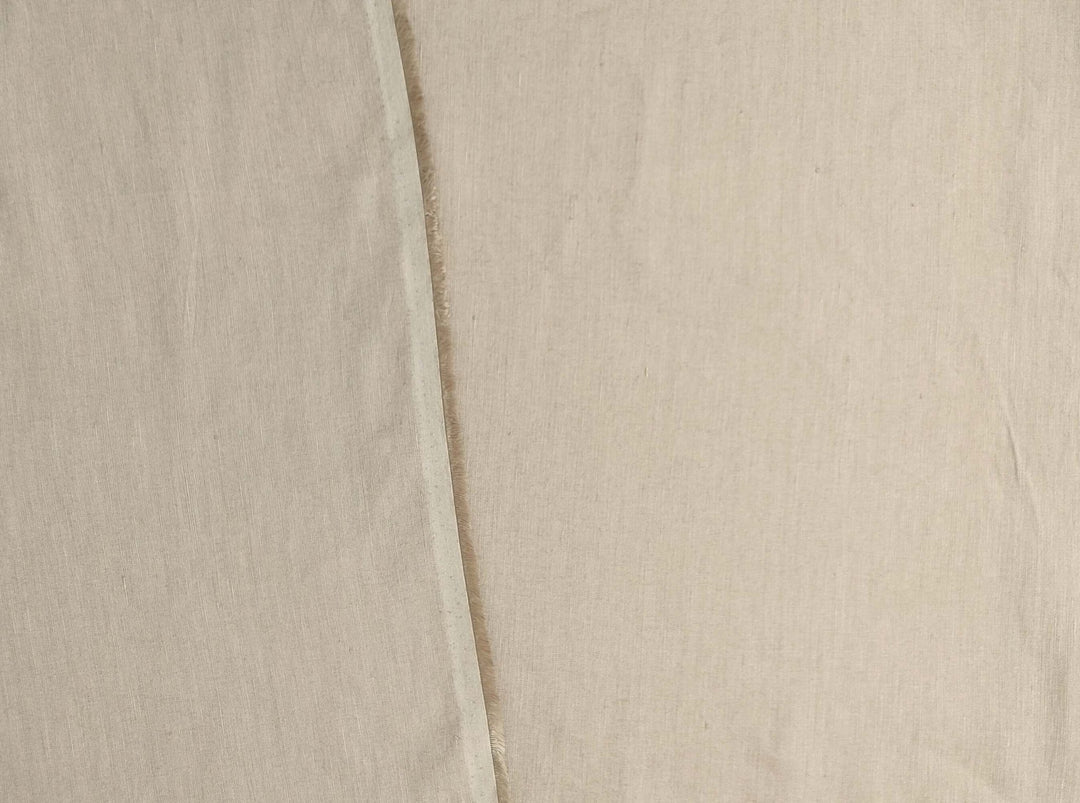 Linen Tencel Silk Fabric: Light Weight, Plain Weave 6898 7666 7667 - The Linen Lab - Beige