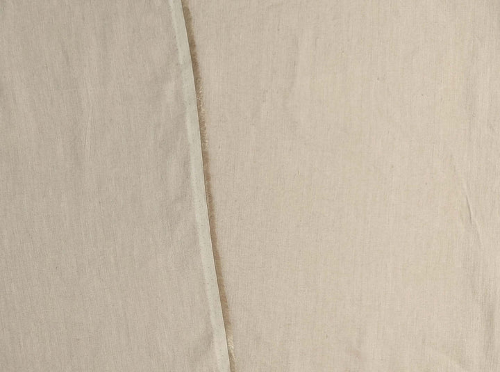 Linen Tencel Silk Fabric: Light Weight, Plain Weave 6898 7666 7667 - The Linen Lab - Beige