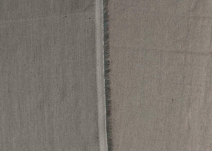 Linen Tencel Silk Fabric: Light Weight, Plain Weave 6898 7666 7667 - The Linen Lab - Khaki