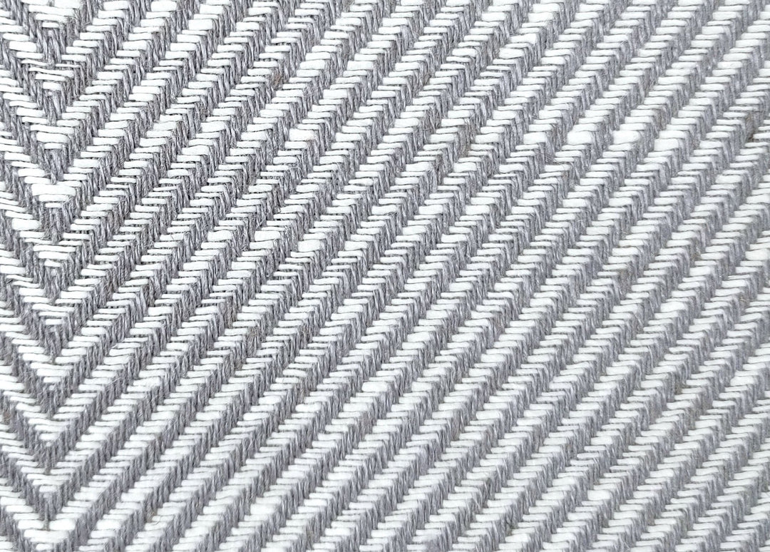 Luxurious Linen-Rayon HBT Fabric: Big Size with Two-Tone Chambray Design 6062 6063 - The Linen Lab - Gray(Light)