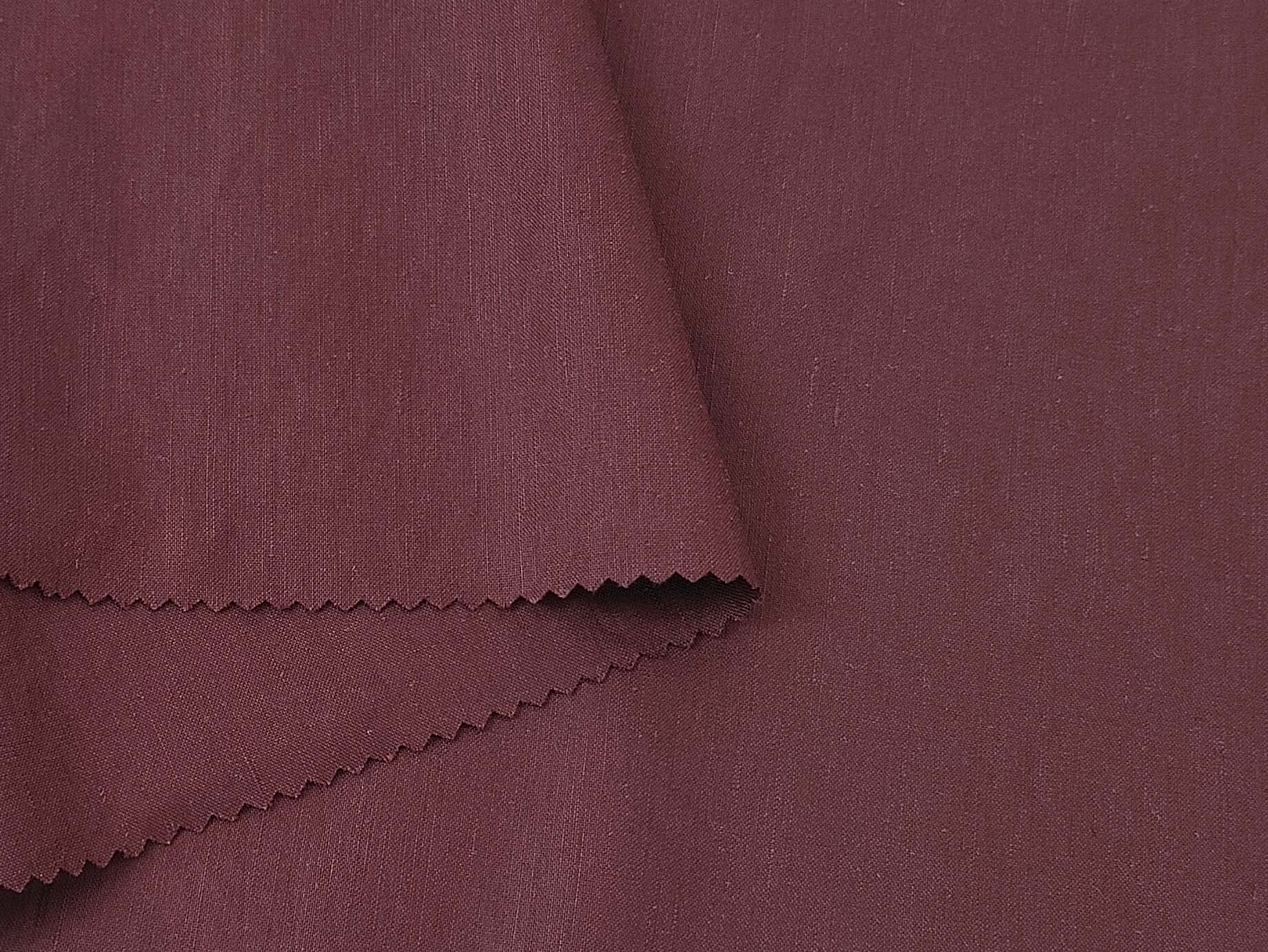 Medium Weight Linen Rayon Stretch Fabric - Versatile Material for Crafting and Apparel 6888 6889 - The Linen Lab - Brown