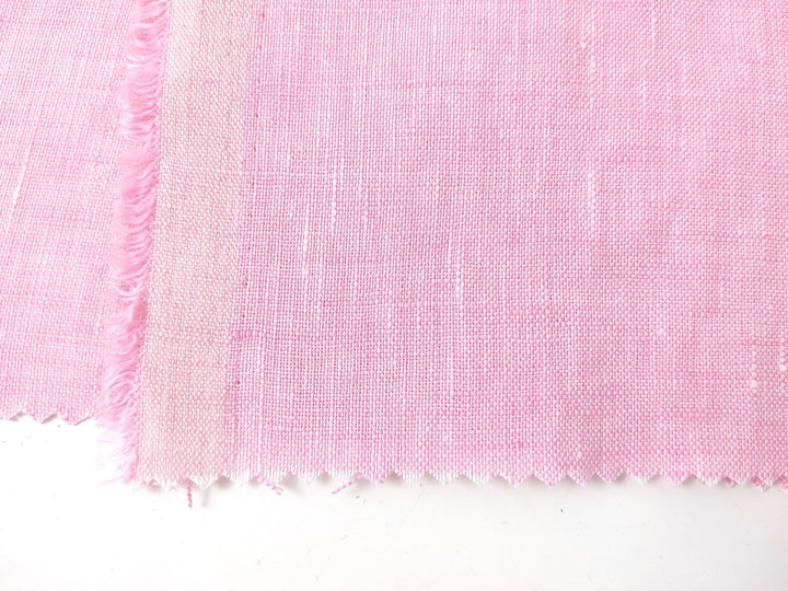 Premium 100% Linen Chambray Fabric - Medium-Light Weight, Plain Weave 7800 7801 - The Linen Lab - Blue