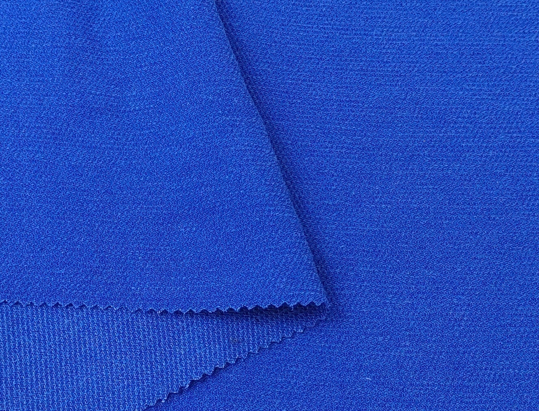 Premium Linen Rayon Tencel Dobby Stretch Fabric - Soft, Breathable, Versatile Material for Clothing and Crafts 7232 7233 - The Linen Lab - Blue