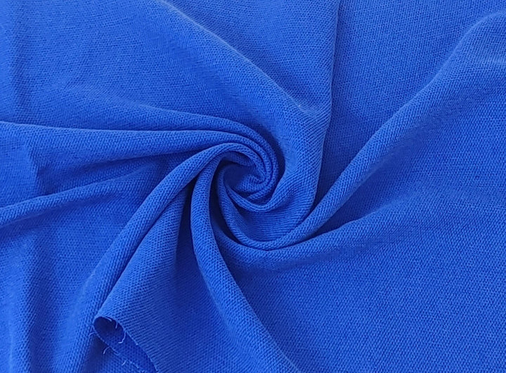 Premium Linen Rayon Tencel Dobby Stretch Fabric - Soft, Breathable, Versatile Material for Clothing and Crafts 7232 7233 - The Linen Lab - Blue