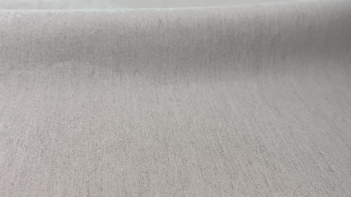 Soft and Stretchy Linen Rayon Spandex Fabric - Natural Color, Medium Weight, Plain Weave 6322