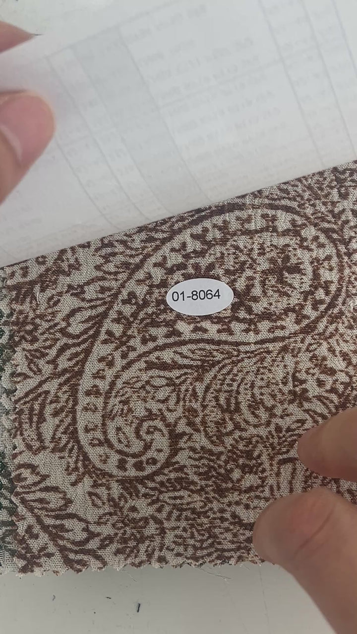 B3 Swatch Collection – Linen & Blended Fabrics in Prints, Checks & More