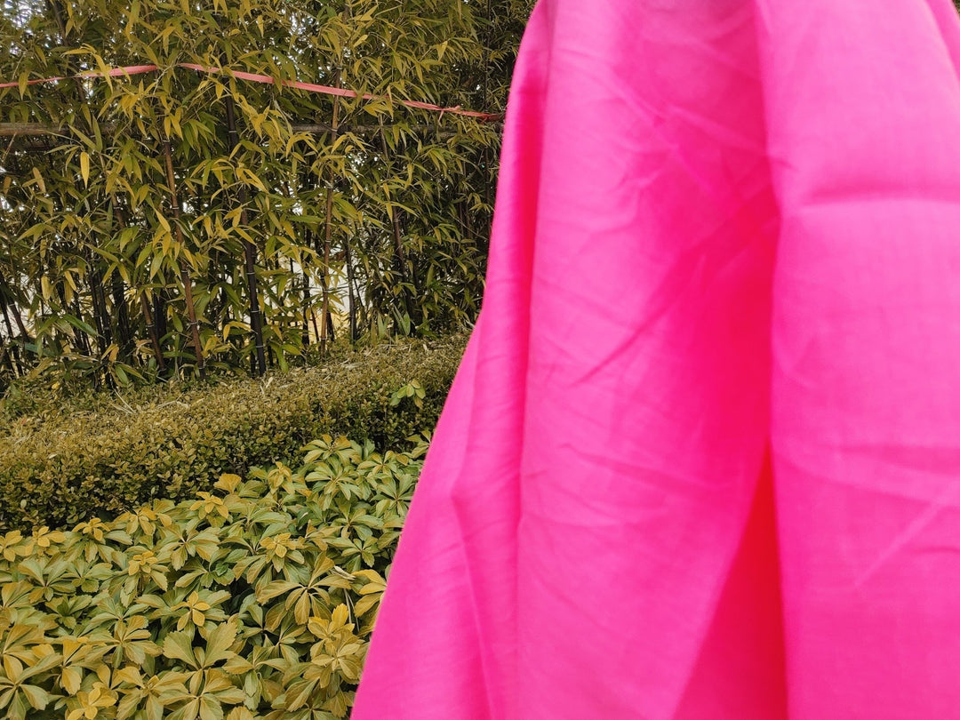 100% Ramie Fabric 60nm Light Weight - The Linen Lab - Pink