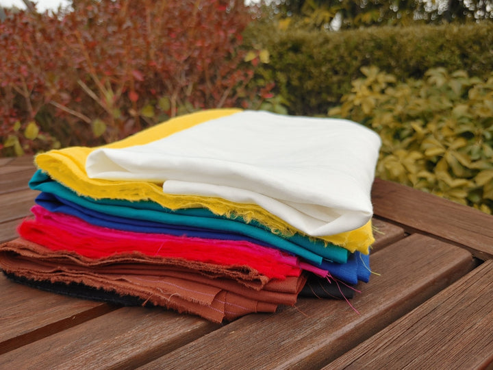 100% Ramie Fabric 60nm Light Weight - The Linen Lab - White