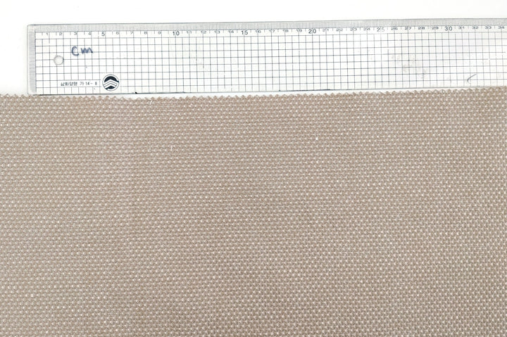 Beyond the Norm: The Bold Textures of Linen Cotton Dobby Chambray 4184 4185 - The Linen Lab - Beige