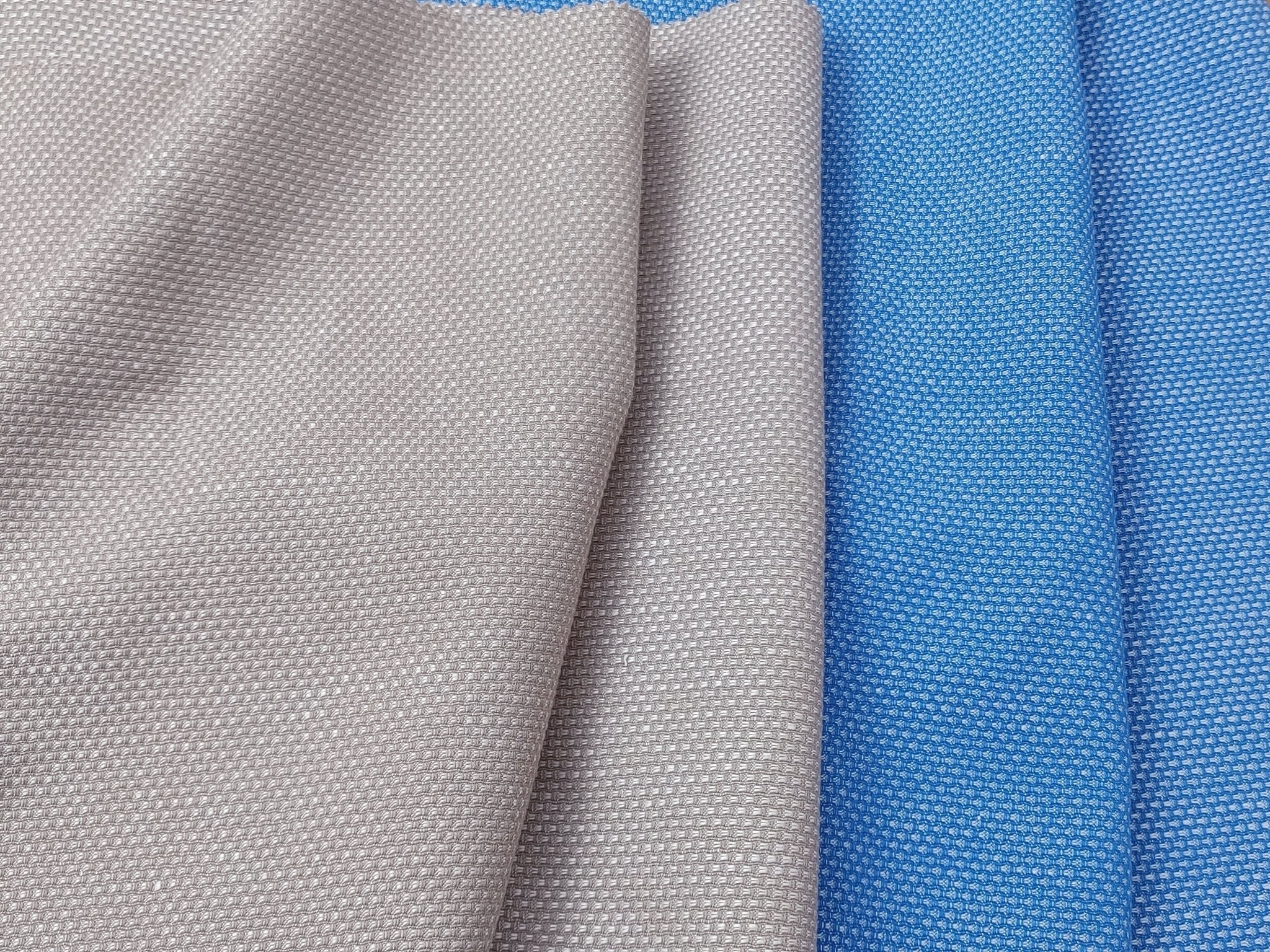 Beyond the Norm: The Bold Textures of Linen Cotton Dobby Chambray 4184 4185 - The Linen Lab - Blue