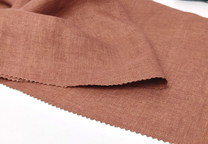 Classic Linen Twill Fabric: 100% Pure Linen, Medium Weight 7490 7615 7254 7255 7256 - The Linen Lab - Green