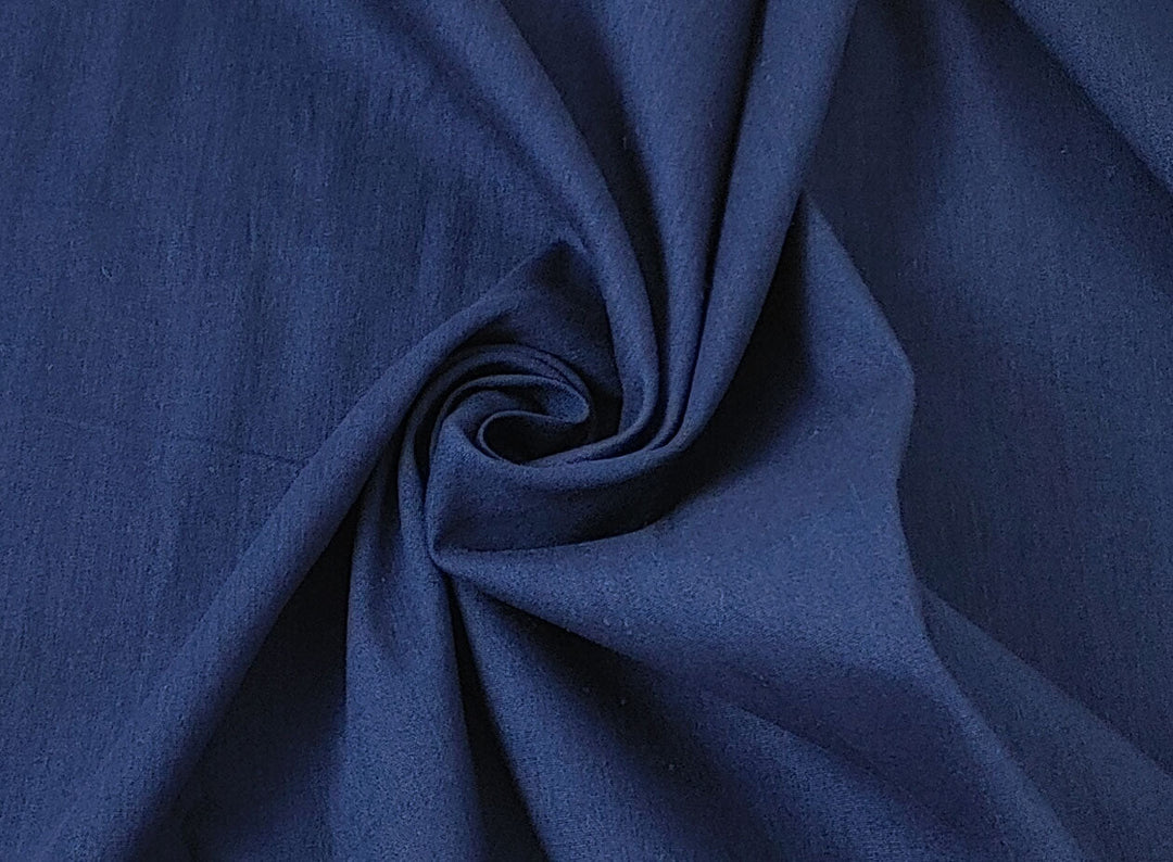 Donna Linen - High Density Linen Rayon Stretch Fabric 4025 4024 5982 4803 4579 4578 4023 3978 - The Linen Lab - Navy