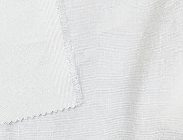 Donna Linen - High Density Linen Rayon Stretch Fabric 4025 4024 5982 4803 4579 4578 4023 3978 - The Linen Lab - White