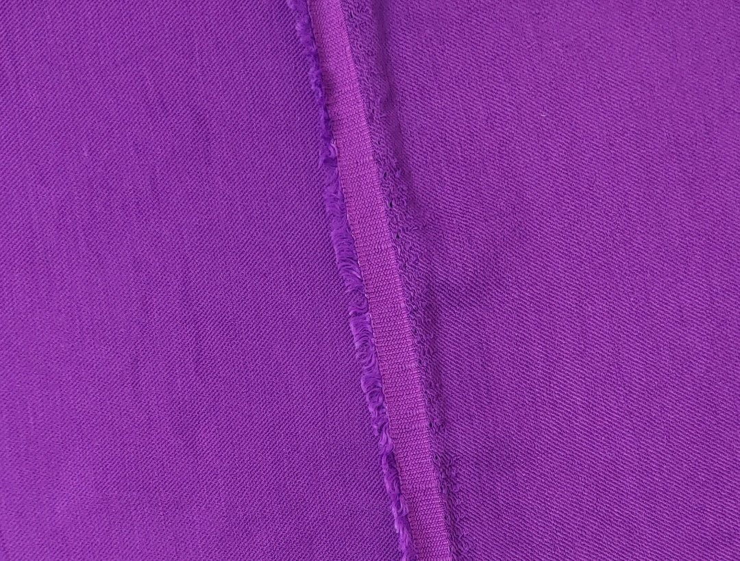 Elegance in Twill: Silky Linen Rayon Fabric with Good Drape 6032 6033 - The Linen Lab - Blue