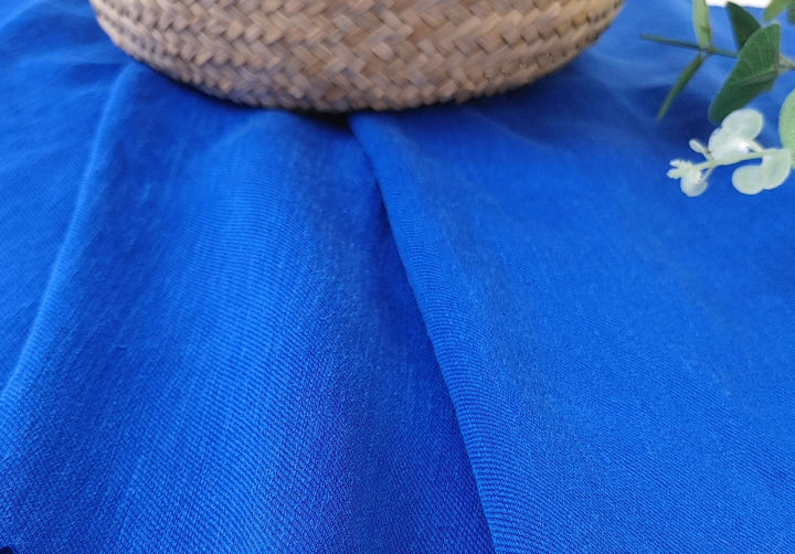 Elegance in Twill: Silky Linen Rayon Fabric with Good Drape 6032 6033 - The Linen Lab - Violet