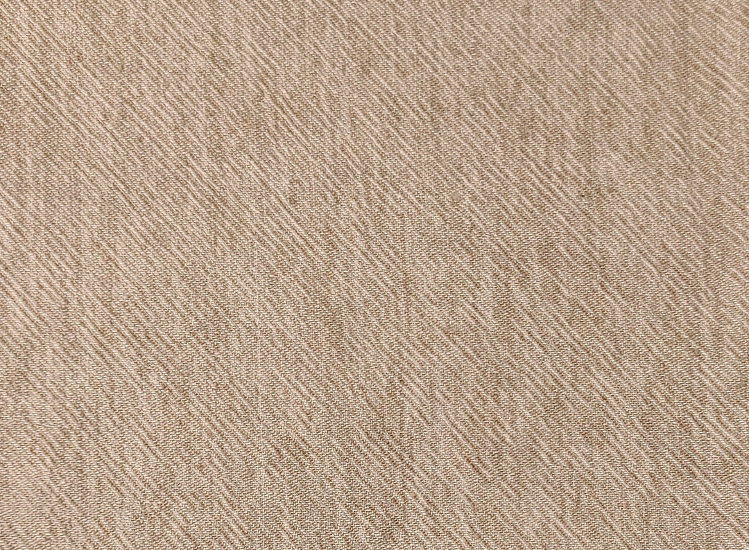 Heavyweight Linen Cotton Twill Fabric with Two-Tone Chambray 7258 7259 7331 7332 - The Linen Lab - Beige