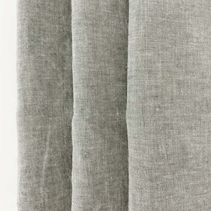 High Twisted Linen Dot Shape Fabric 6924 6927 - The Linen Lab - Blue