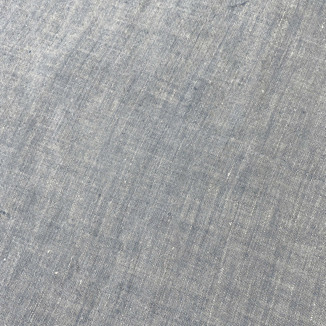 High Twisted Linen Dot Shape Fabric 6924 6927 - The Linen Lab - Blue