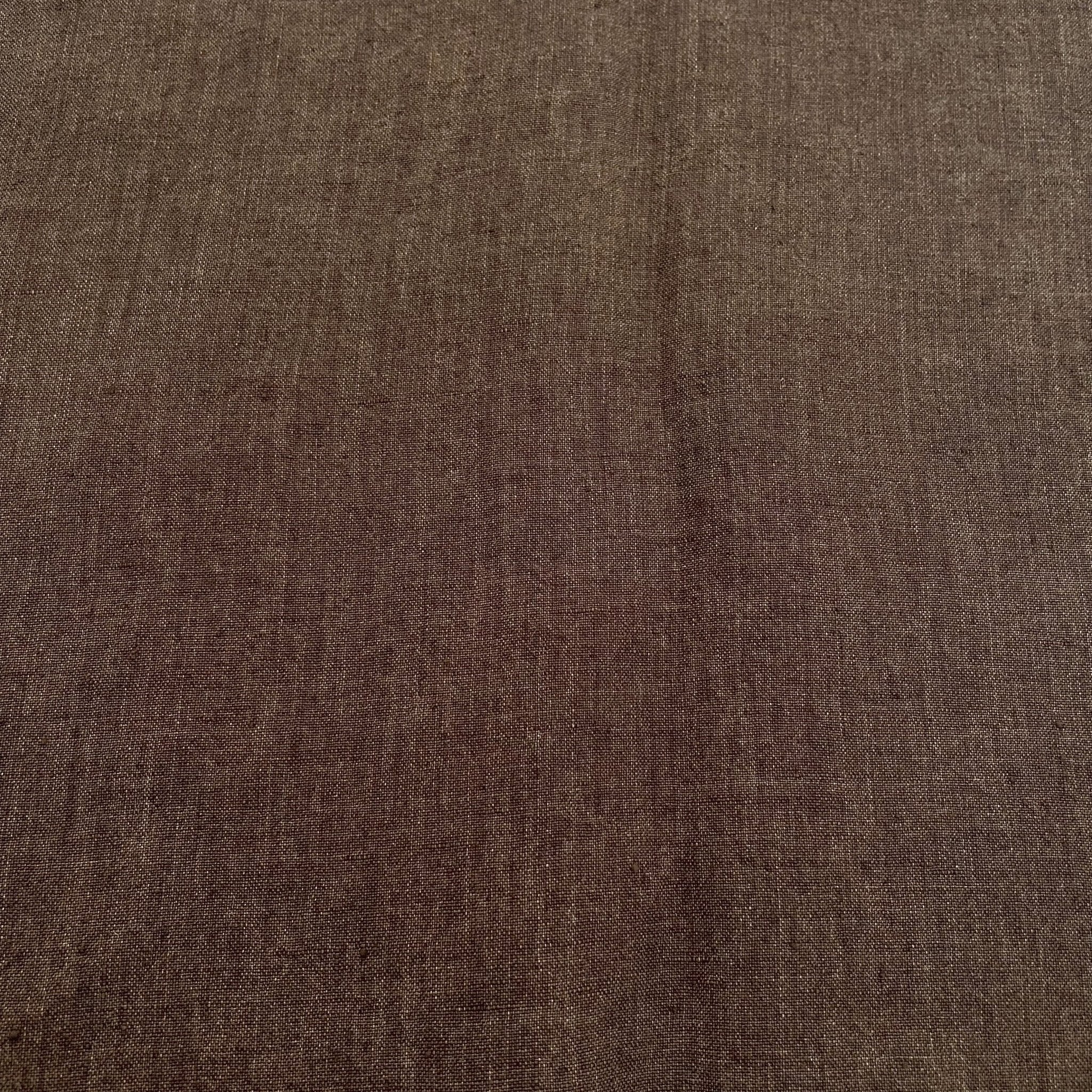 HIGH TWISTED LINEN FABRIC 6373 6374 6562 6311 6769 6863 - The Linen Lab - BROWN