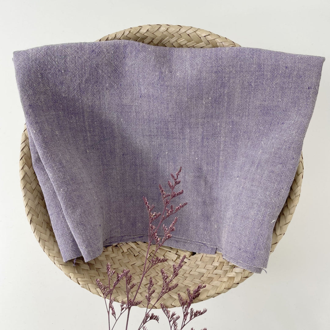 HIGH TWISTED LINEN FABRIC 6373 6374 6562 6311 6769 6863 - The Linen Lab - VIOLET