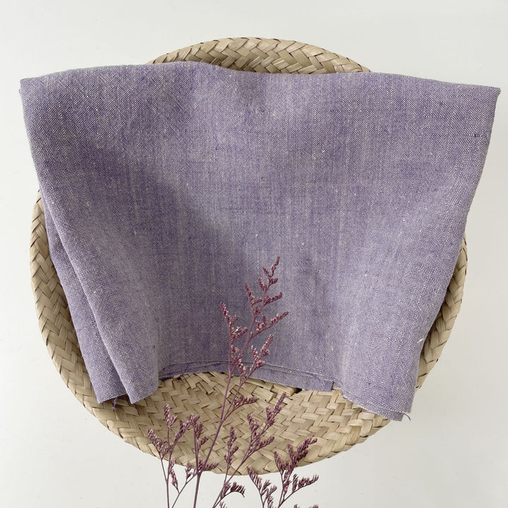 HIGH TWISTED LINEN FABRIC 6373 6374 6562 6311 6769 6863 - The Linen Lab - VIOLET