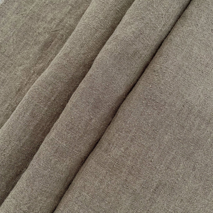 HIGH TWISTED LINEN FABRIC 6373 6374 6562 6311 6769 6863 - The Linen Lab - D/GREY