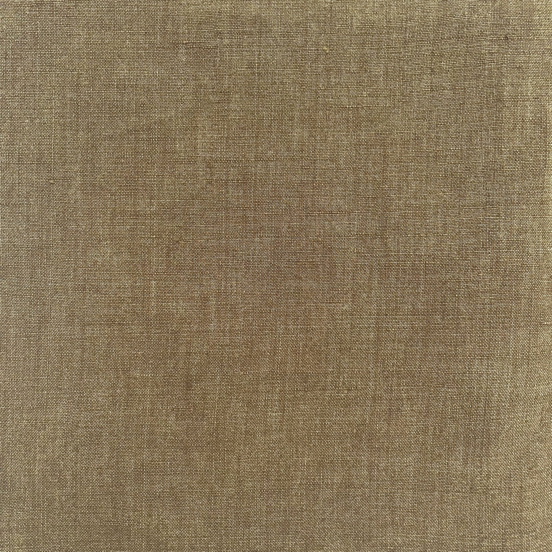 HIGH TWISTED LINEN FABRIC 6373 6374 6562 6311 6769 6863 - The Linen Lab - MUSTARDKHAKI