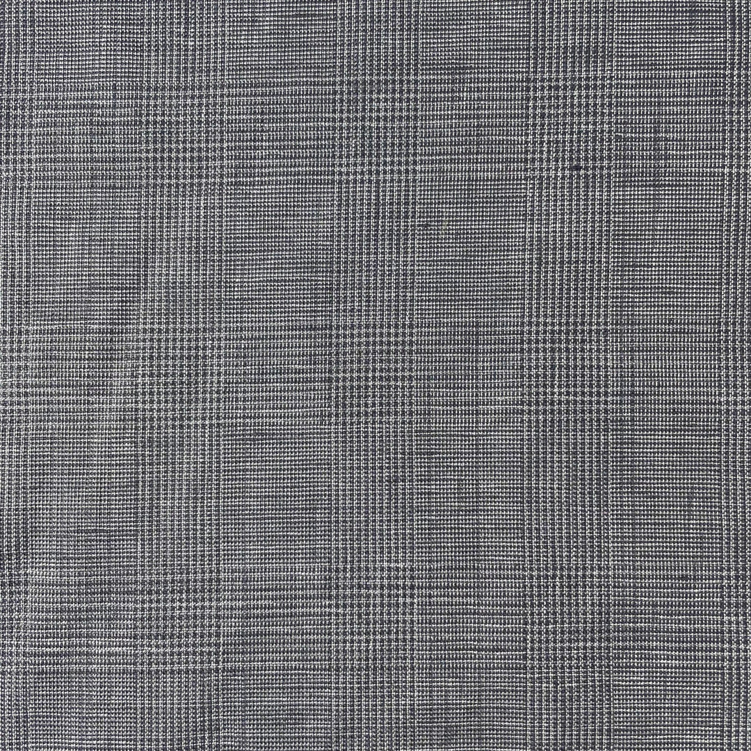 Linen Blend Glossy Fabric 6631 6599 - The Linen Lab - 6599 GREY