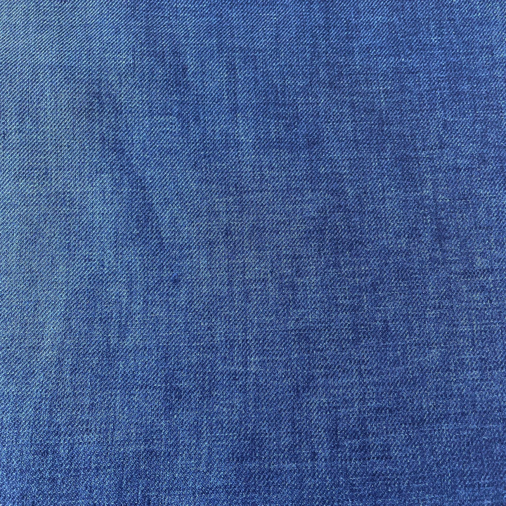 Linen Blue Twill Fabric 3943 - The Linen Lab - Blue
