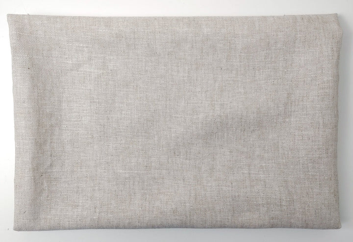 Linen Cotton Natural Color Fabric Basketweave 7658 - The Linen Lab - Natural(light)