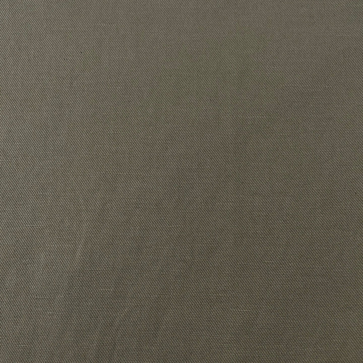 Linen Cotton Twill Fabric 7157 6943 - The Linen Lab - 6943 KHAKI