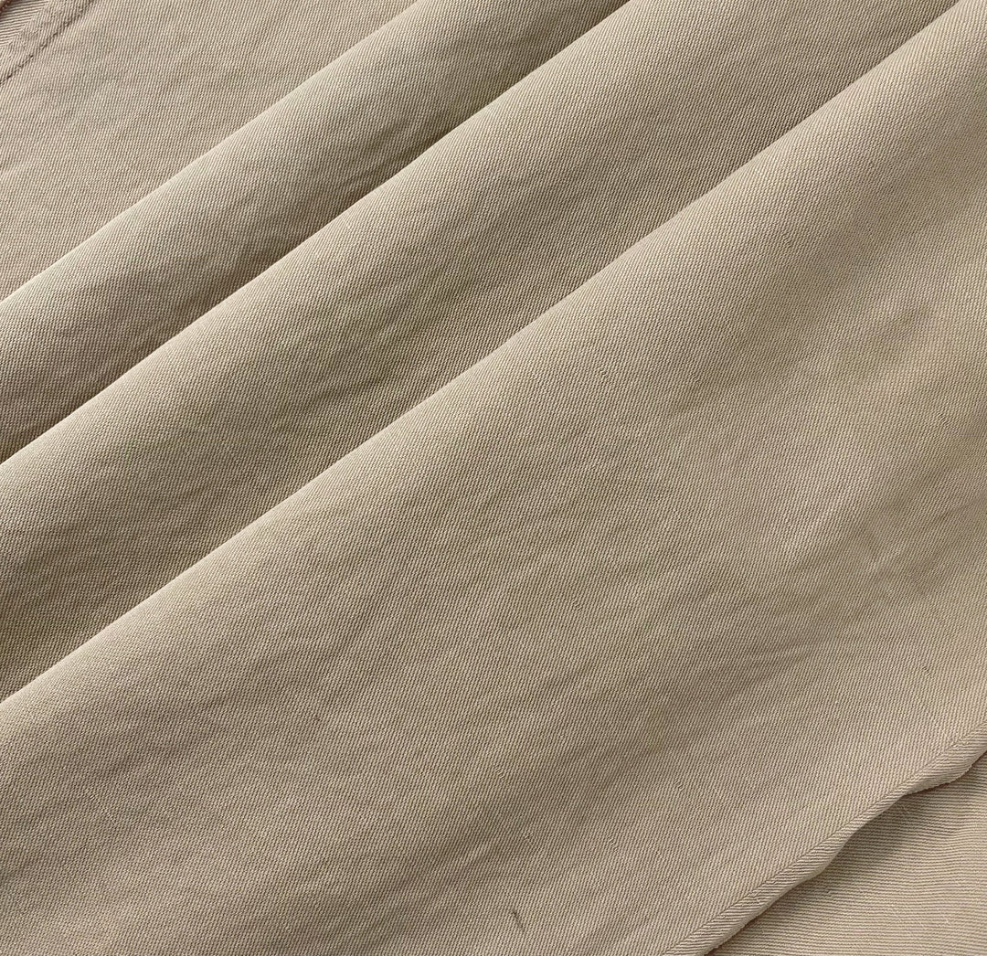 Linen Cotton Twill Fabric 7157 6943 - The Linen Lab - 7157 BEIGE