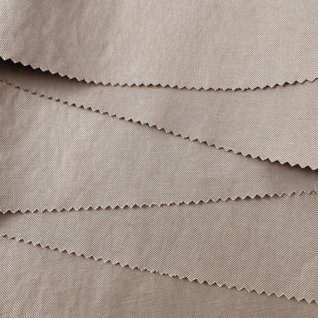 Linen Cotton Twill Fabric 7157 6943 - The Linen Lab - 7157 BEIGE