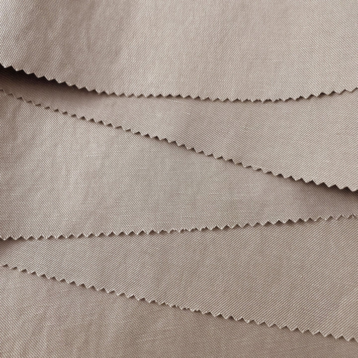 Linen Cotton Twill Fabric 7157 6943 - The Linen Lab - 7157 BEIGE