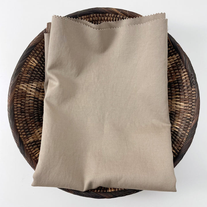 Linen Cotton Twill Fabric 7157 6943 - The Linen Lab - 7157 BEIGE