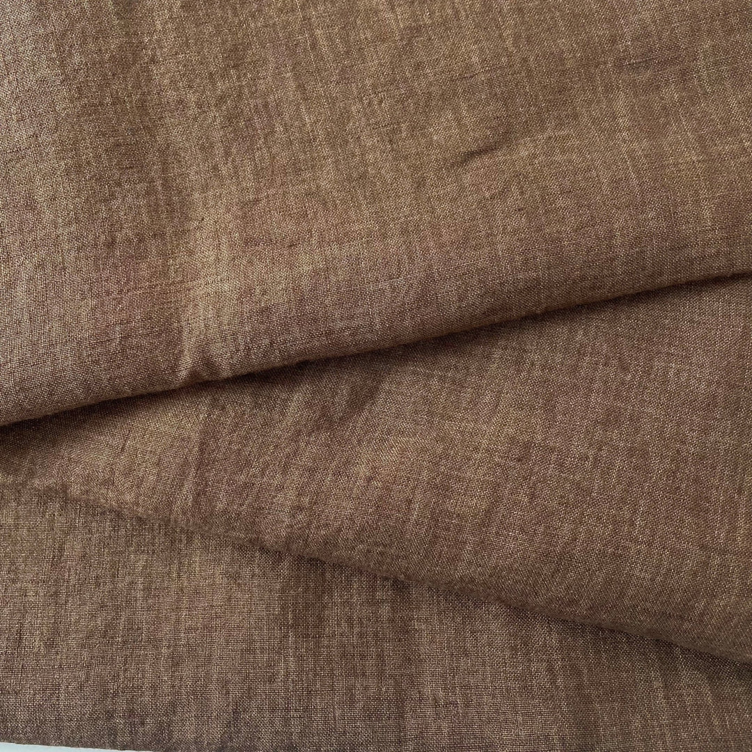 Linen Fabric Light Weight Soft Touch 21S 7365 7366 7260 - The Linen Lab - Grey