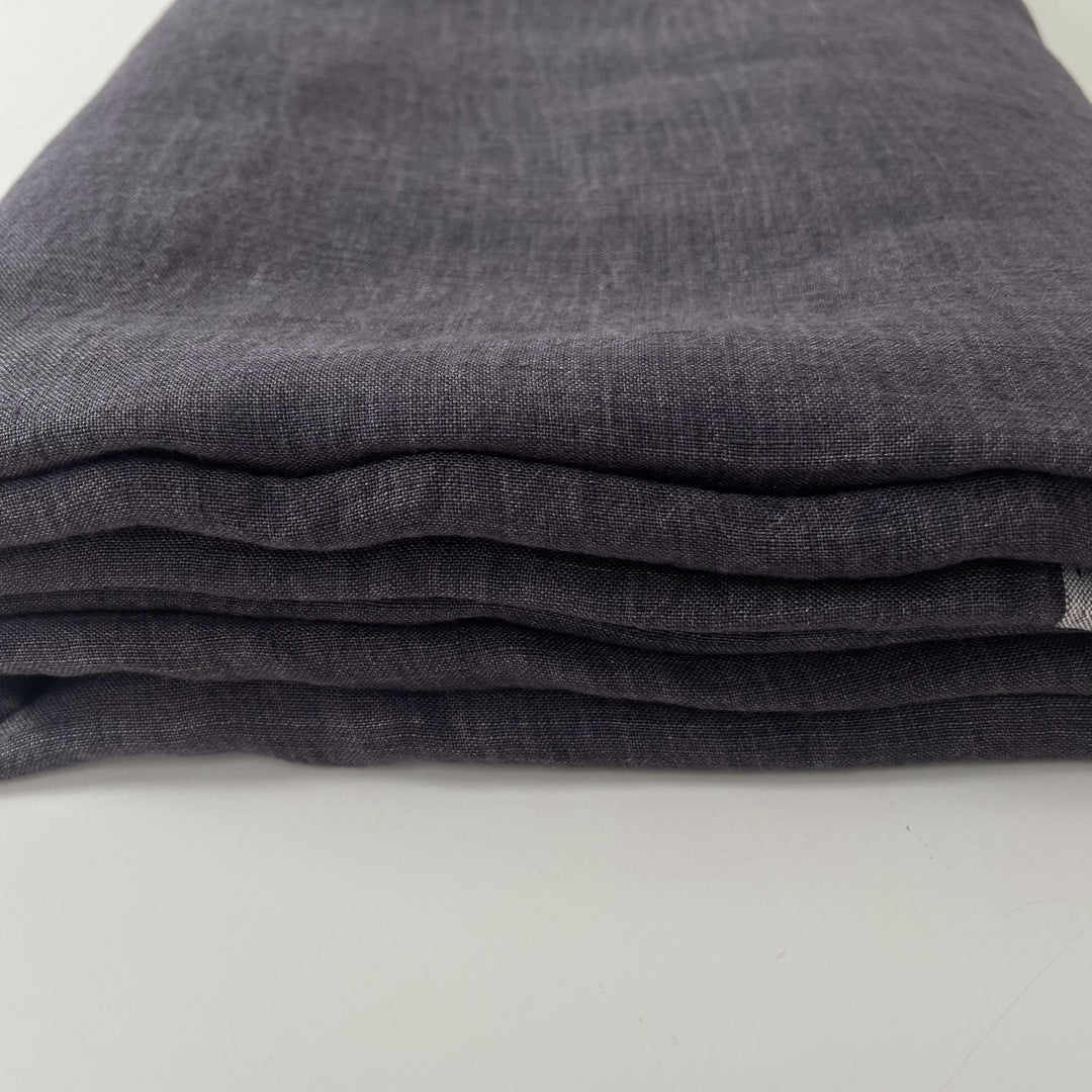 Linen Fabric Light Weight Soft Touch 21S 7365 7366 7260 - The Linen Lab - Grey