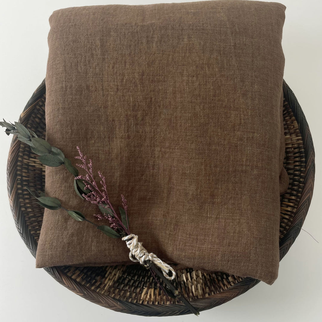 Linen Fabric Light Weight Soft Touch 21S 7365 7366 7260 - The Linen Lab - Grey