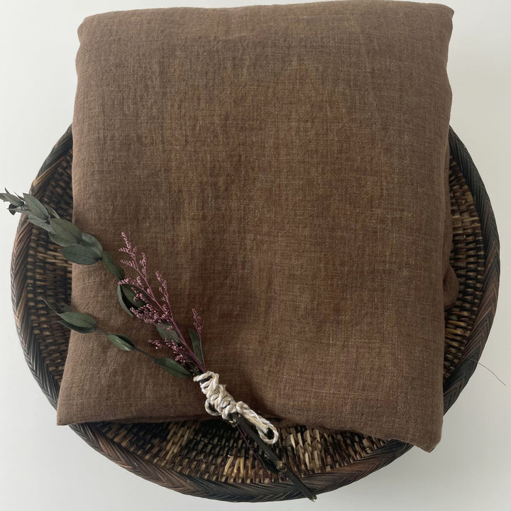 Linen Fabric Light Weight Soft Touch 21S 7365 7366 7260 - The Linen Lab - Grey