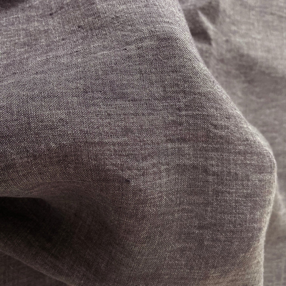 Linen Fabric Light Weight Soft Touch 21S 7365 7366 7260 - The Linen Lab - Grey