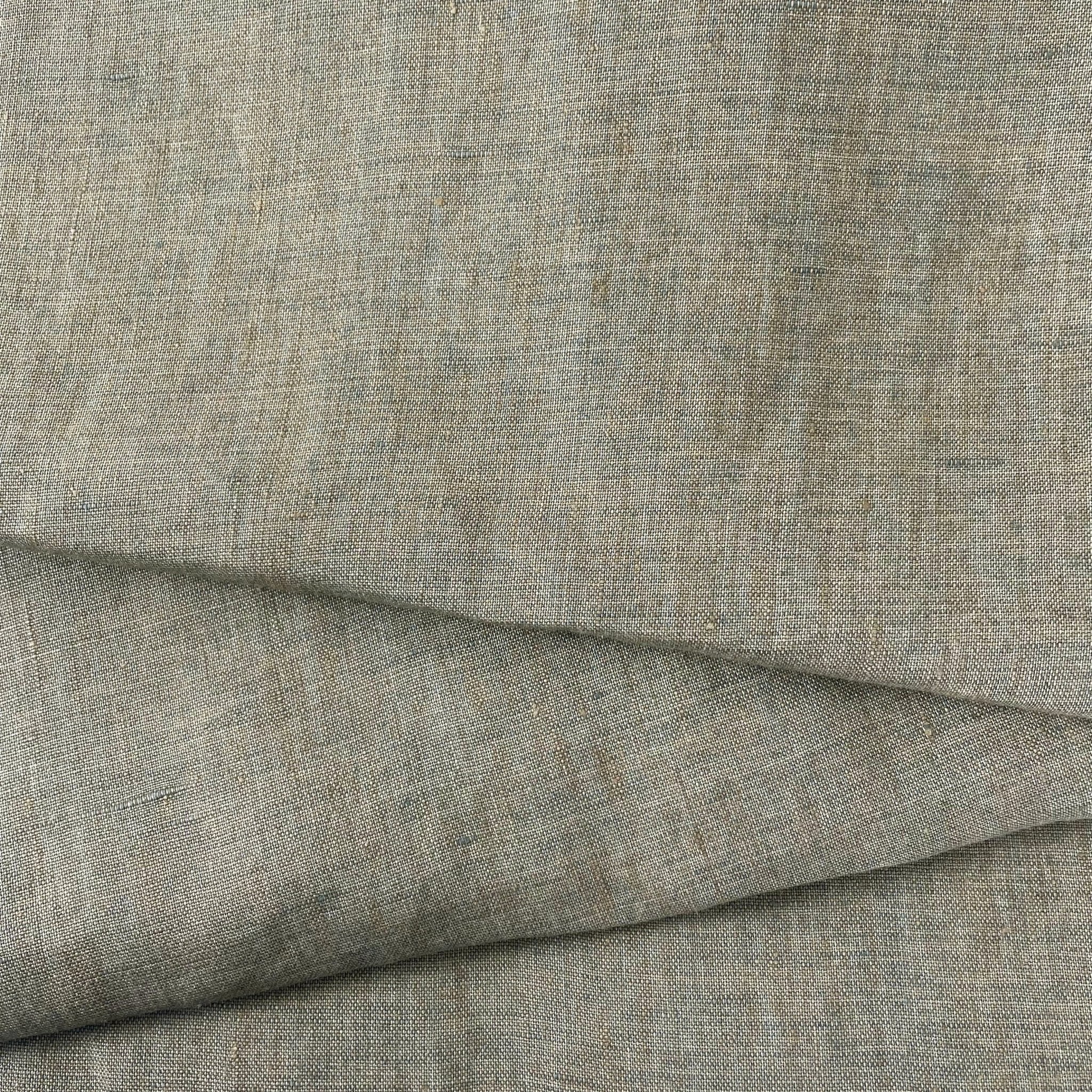Linen Fabric Medium Weight Soft Touch 14S 6220 6600 6366 7369 - The Linen Lab - Blue(light)