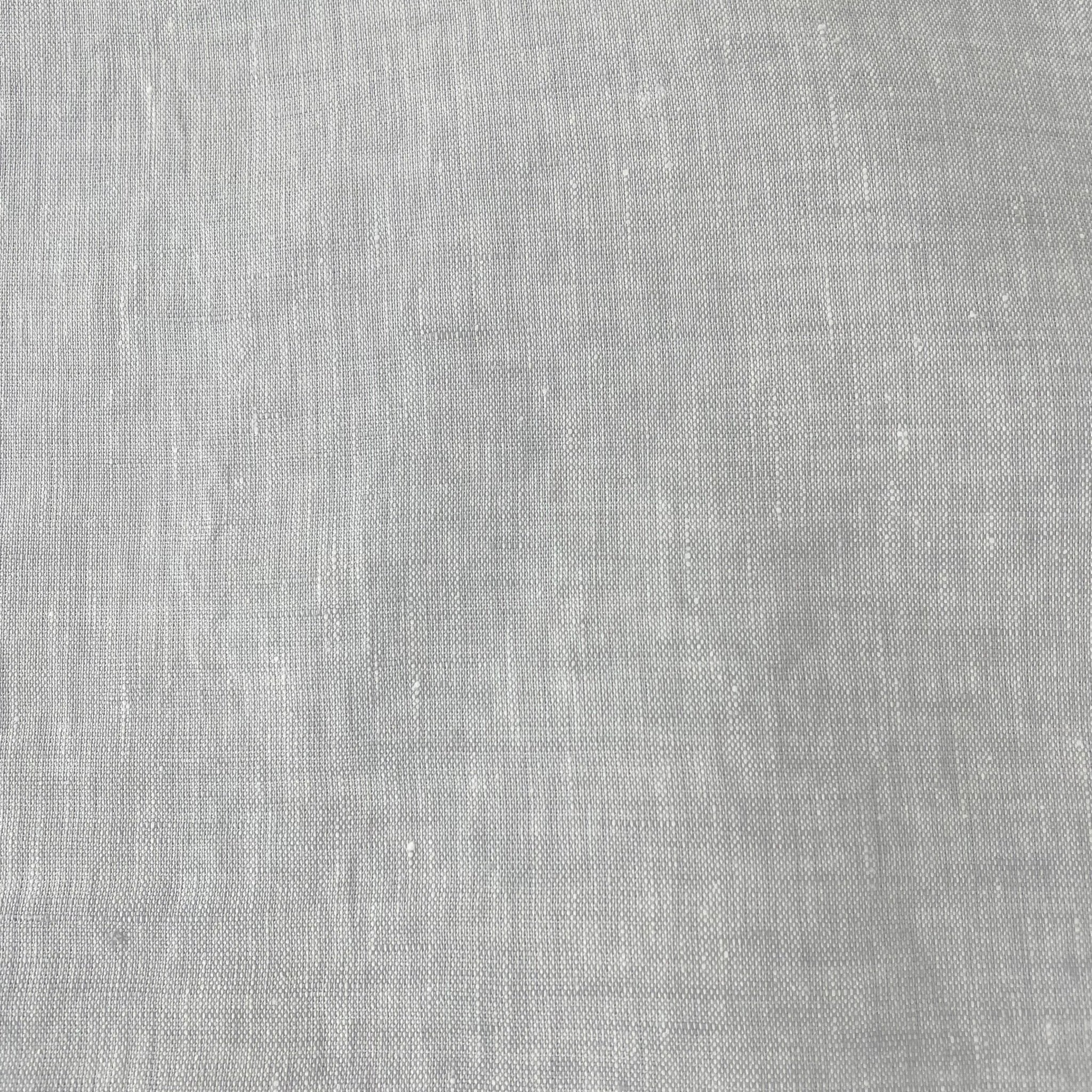 Linen Fabric Medium Weight Soft Touch 14S 6220 6600 6366 7369 - The Linen Lab - Grey