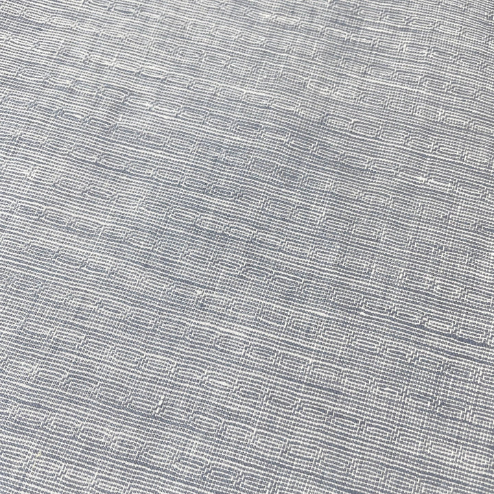 Linen Jacquard Small Pattern Fabric 4888 4887 - The Linen Lab - Blue