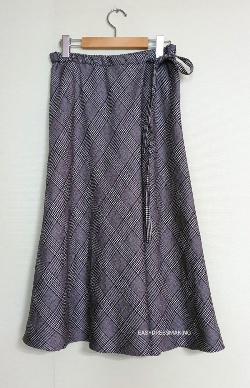 Linen Rayon 4 color Glen Plaid Fabric (6612) - The Linen Lab - Glen Plaid