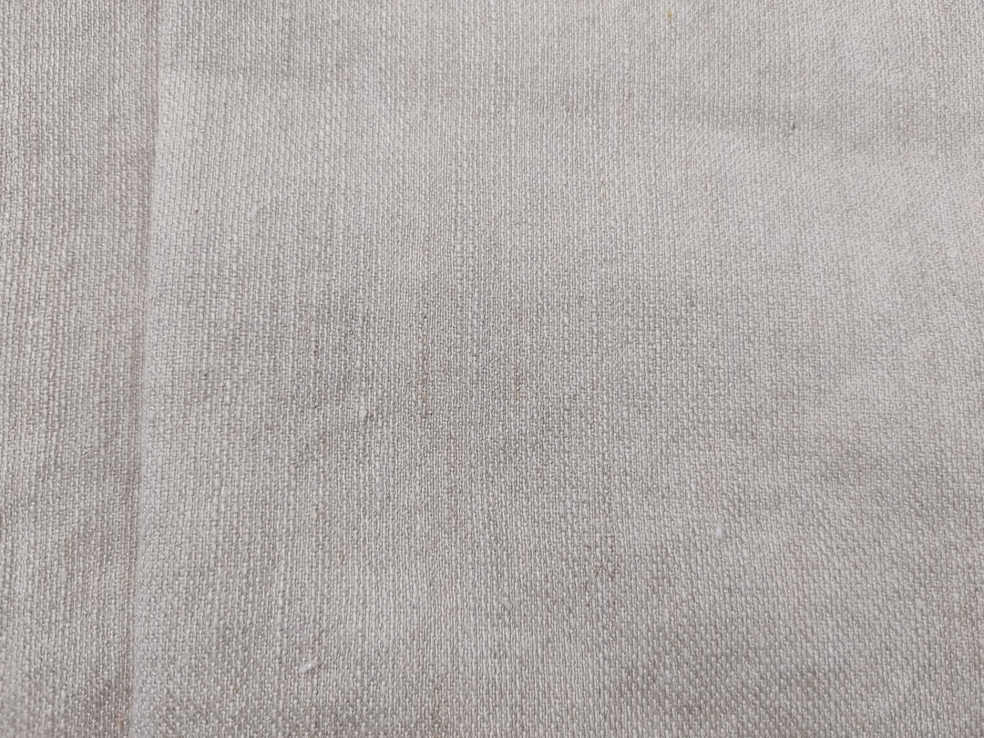 Linen Rayon PU Stretch Dobby Weave Fabric 6643 6644 - The Linen Lab - Natural