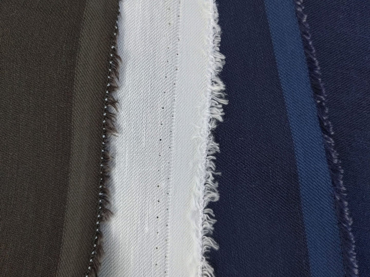 Linen Tencel Twill Fabric for Versatile and Elegant Creations 3217 6895 3530 - The Linen Lab - White
